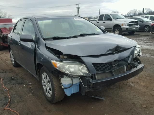 2T1BU4EE3AC259517 - 2010 TOYOTA COROLLA BA GRAY photo 1