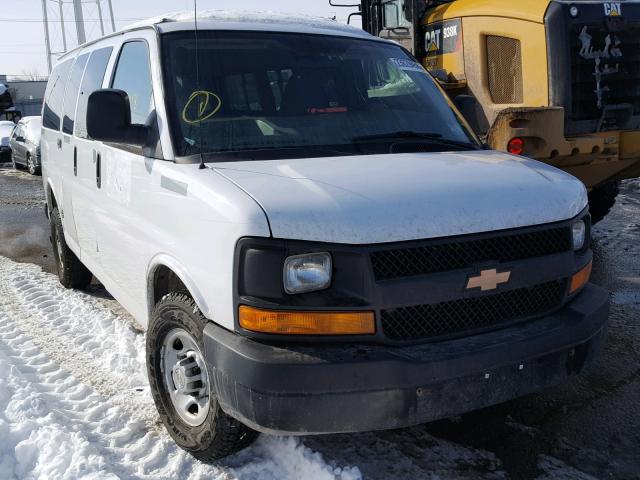 1GNZGXFA0C1124724 - 2012 CHEVROLET EXPRESS G3 WHITE photo 1