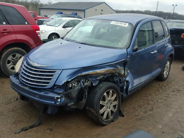 3A4FY58B06T351499 - 2006 CHRYSLER PT CRUISER BLUE photo 2