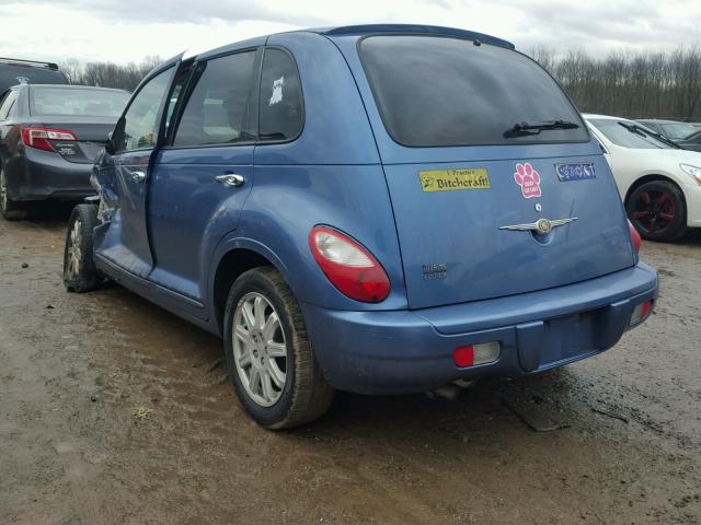 3A4FY58B06T351499 - 2006 CHRYSLER PT CRUISER BLUE photo 3