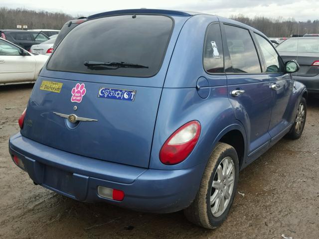 3A4FY58B06T351499 - 2006 CHRYSLER PT CRUISER BLUE photo 4