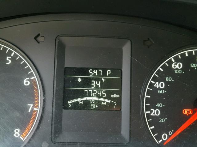 3VW2K7AJ2CM379178 - 2012 VOLKSWAGEN JETTA BASE 红色 照片 8