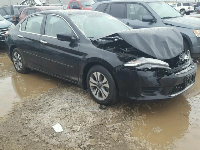 1HGCR2F3XFA215051 - 2015 HONDA ACCORD LX BLACK photo 1