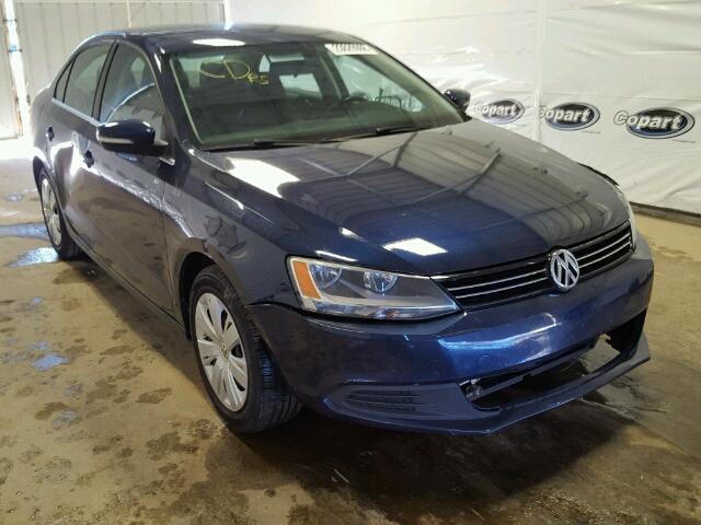 3VWDP7AJ2DM291856 - 2013 VOLKSWAGEN JETTA SE BLUE photo 9