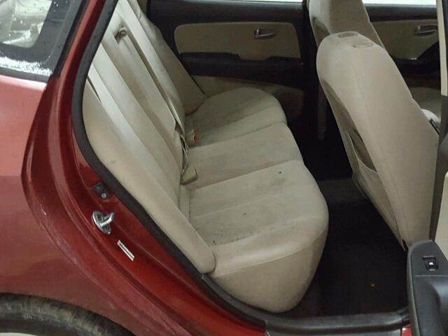 KMHDU46D88U566608 - 2008 HYUNDAI ELANTRA GL MAROON photo 6