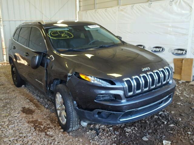 1C4PJMDS1FW545564 - 2015 JEEP CHEROKEE L GRAY photo 1