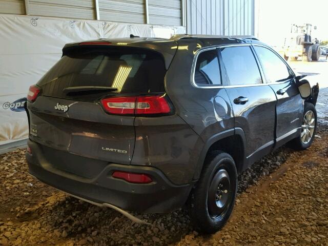 1C4PJMDS1FW545564 - 2015 JEEP CHEROKEE L GRAY photo 4