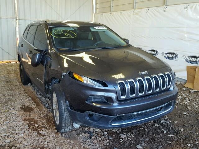 1C4PJMDS1FW545564 - 2015 JEEP CHEROKEE L GRAY photo 9