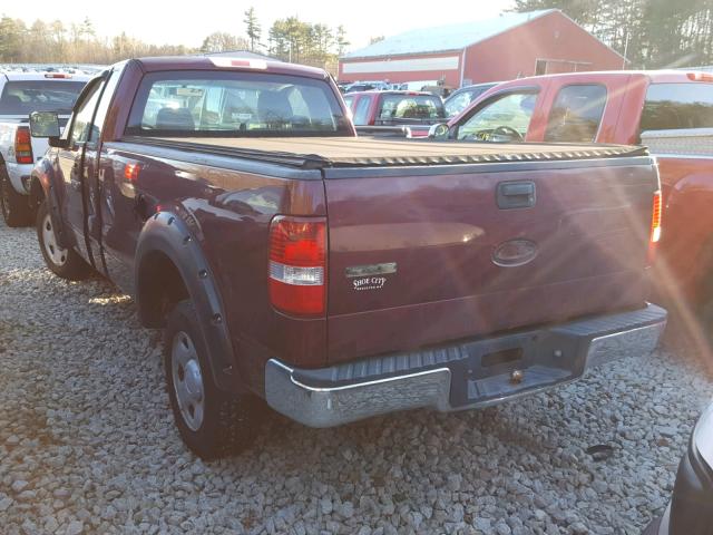 1FTRF14WX4NB88481 - 2004 FORD F150 RED photo 3