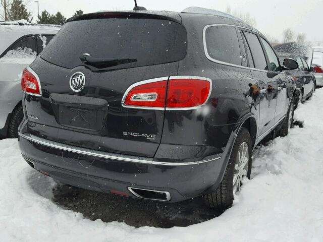 5GAKVBKD0HJ247130 - 2017 BUICK ENCLAVE GRAY photo 4