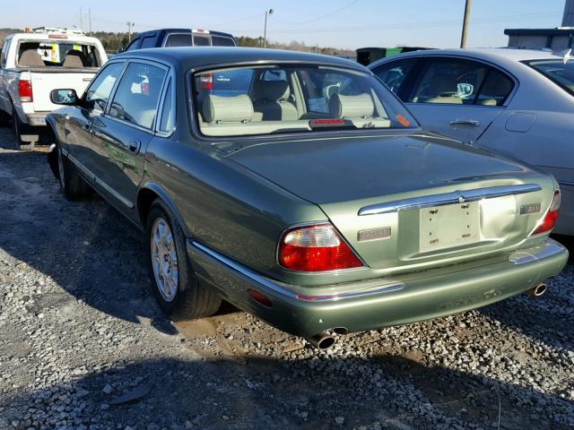 SAJDA23C6YLF06690 - 2000 JAGUAR XJ8 L GREEN photo 3