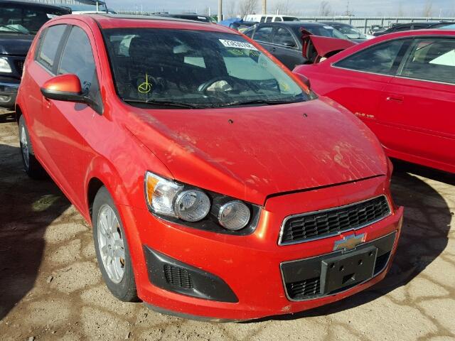 1G1JC6SH6D4161199 - 2013 CHEVROLET SONIC LT ORANGE photo 1