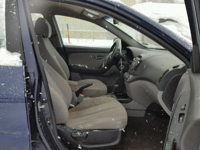 KMHDU4AD2AU879988 - 2010 HYUNDAI ELANTRA BL BLUE photo 5