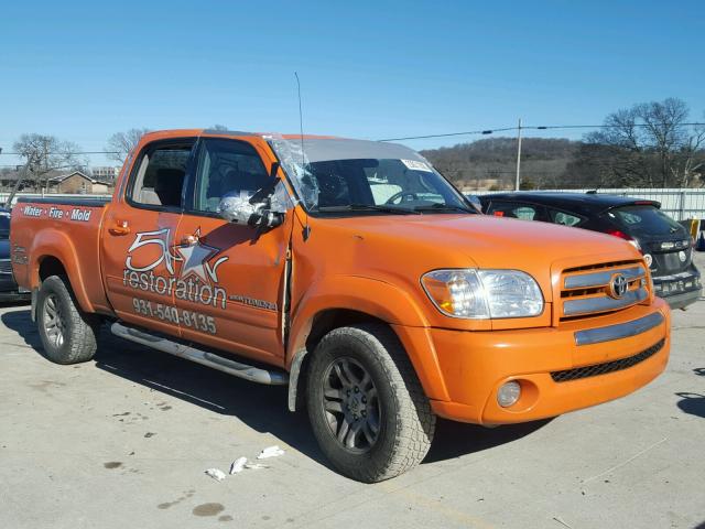 5TBET34156S529671 - 2006 TOYOTA TUNDRA DOU ORANGE photo 1