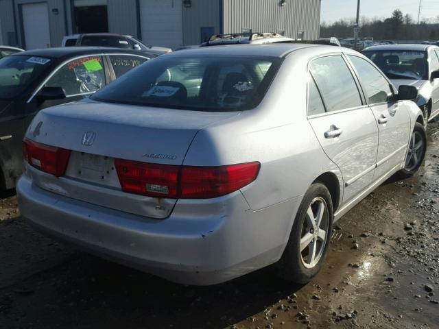 1HGCM56775A015584 - 2005 HONDA ACCORD EX SILVER photo 4