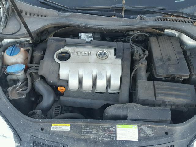 3VWST71K16M759543 - 2006 VOLKSWAGEN JETTA TDI SILVER photo 7