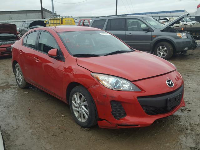 JM1BL1V76D1817078 - 2013 MAZDA 3 I RED photo 1