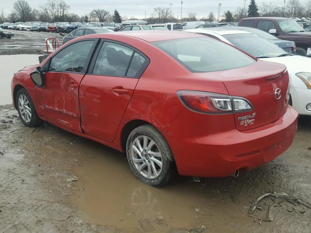 JM1BL1V76D1817078 - 2013 MAZDA 3 I RED photo 3