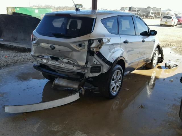 1FMCU0F73EUA76541 - 2014 FORD ESCAPE S SILVER photo 4