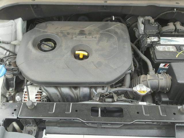 KNDJP3A50E7706007 - 2014 KIA SOUL + SILVER photo 7
