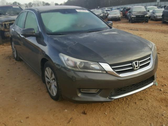 1HGCR2F86DA033274 - 2013 HONDA ACCORD EXL GRAY photo 1