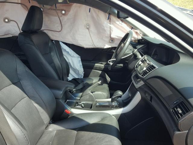 1HGCR2F86DA033274 - 2013 HONDA ACCORD EXL GRAY photo 5