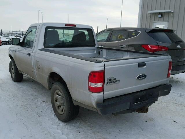 1FTKR1AD1APA52025 - 2010 FORD RANGER SILVER photo 3