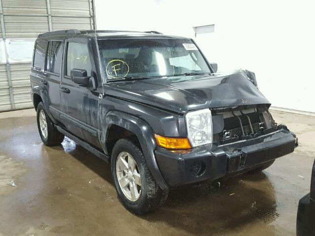 1J8HG48K78C207239 - 2008 JEEP COMMANDER შავი ფოტო 1