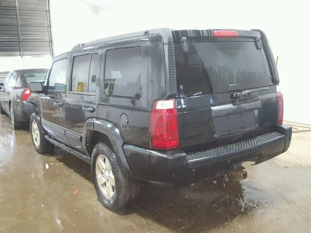 1J8HG48K78C207239 - 2008 JEEP COMMANDER შავი ფოტო 3
