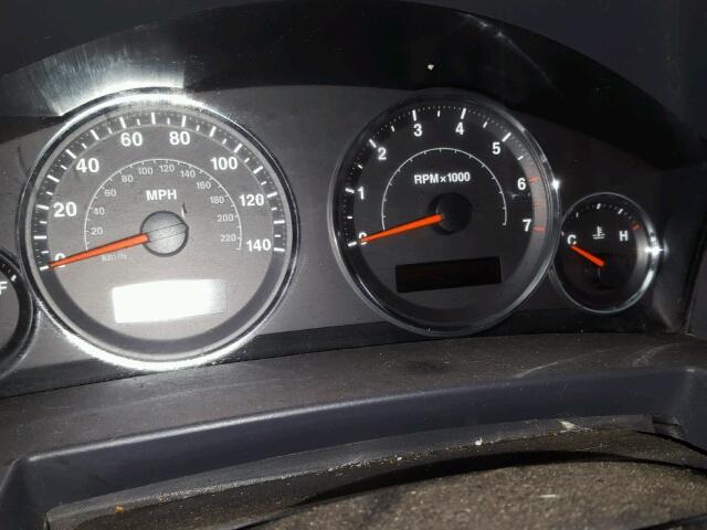 1J8HG48K78C207239 - 2008 JEEP COMMANDER შავი ფოტო 8