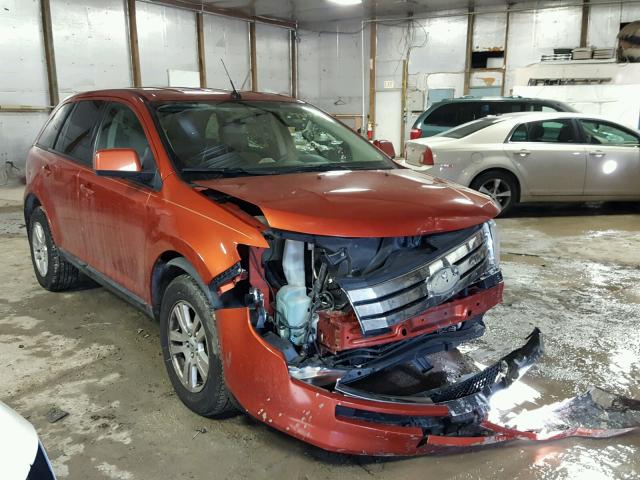 2FMDK38C58BA18365 - 2008 FORD EDGE SEL ORANGE photo 1