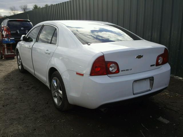 1G1ZC5E00AF178969 - 2010 CHEVROLET MALIBU 1LT WHITE photo 3