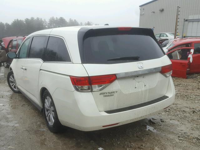 5FNRL5H62GB031489 - 2016 HONDA ODYSSEY EX WHITE photo 3