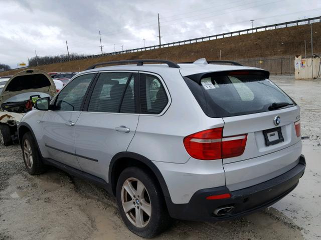 5UXFE83588L165093 - 2008 BMW X5 4.8I SILVER photo 3