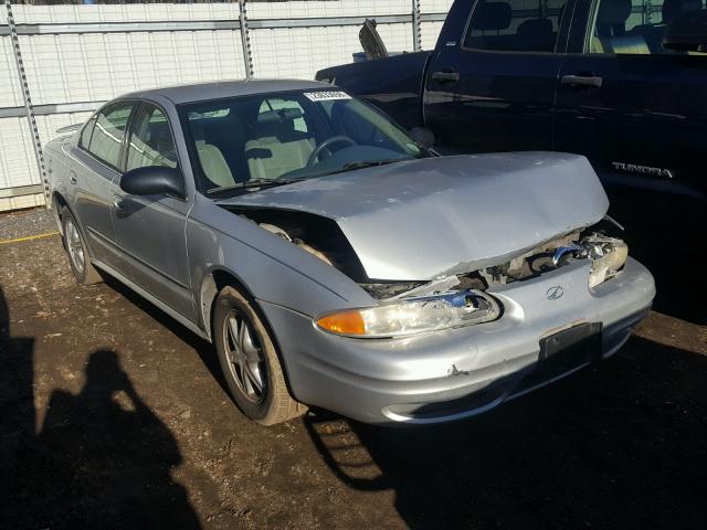 1G3NL52E14C222702 - 2004 OLDSMOBILE ALERO GL SILVER photo 1