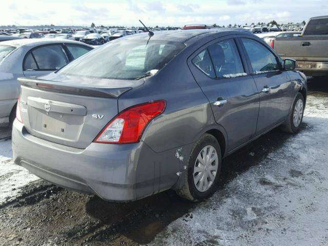 3N1CN7AP4GL914948 - 2016 NISSAN VERSA S CHARCOAL photo 4