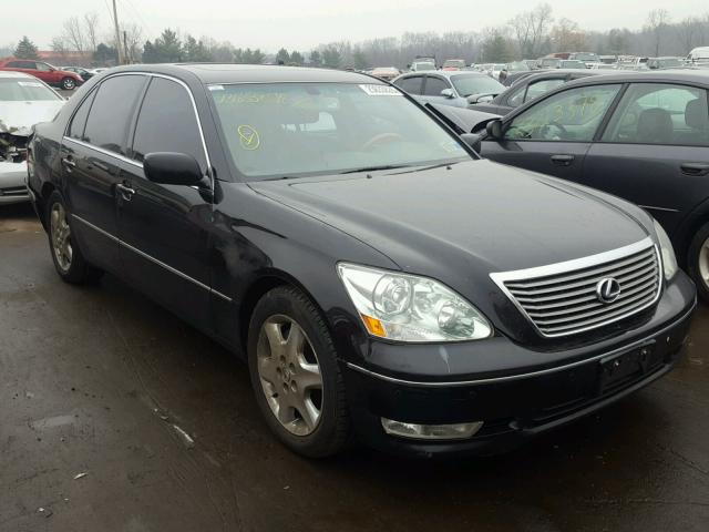 JTHBN36F840145945 - 2004 LEXUS LS 430 BLACK photo 1