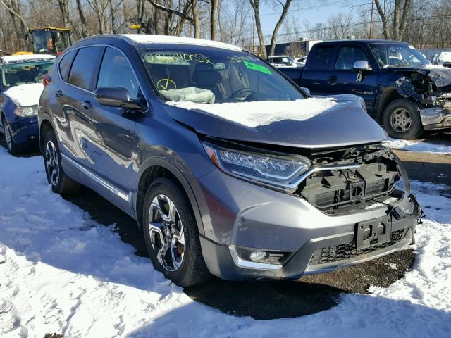 5J6RW2H95HL011939 - 2017 HONDA CR-V TOURI GRAY photo 1