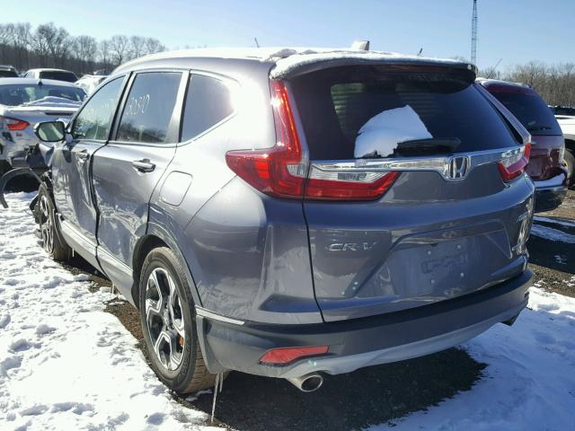 5J6RW2H95HL011939 - 2017 HONDA CR-V TOURI GRAY photo 3