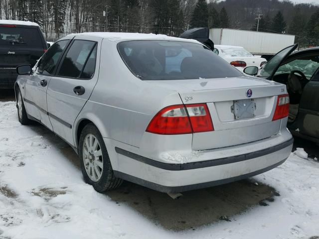 YS3EB49E423056121 - 2002 SAAB 9-5 LINEAR SILVER photo 3