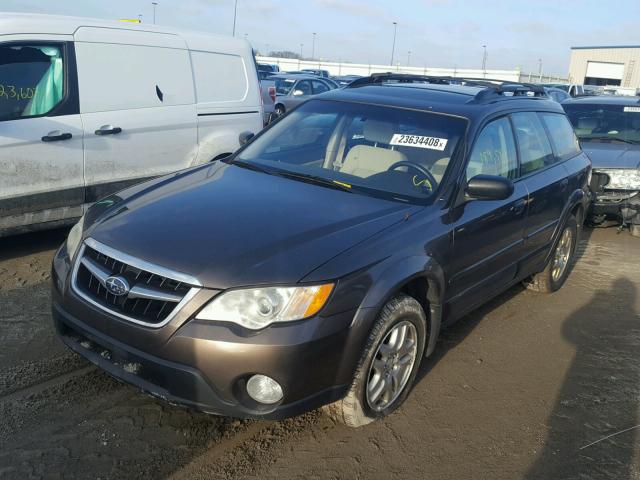 4S4BP61C886351999 - 2008 SUBARU OUTBACK 2. BROWN photo 2