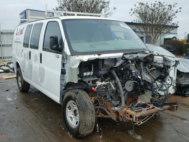 1GCWGFCF4F1238767 - 2015 CHEVROLET EXPRESS G2 WHITE photo 1