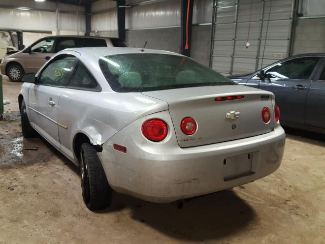 1G1AL15FX77343570 - 2007 CHEVROLET COBALT LT SILVER photo 3