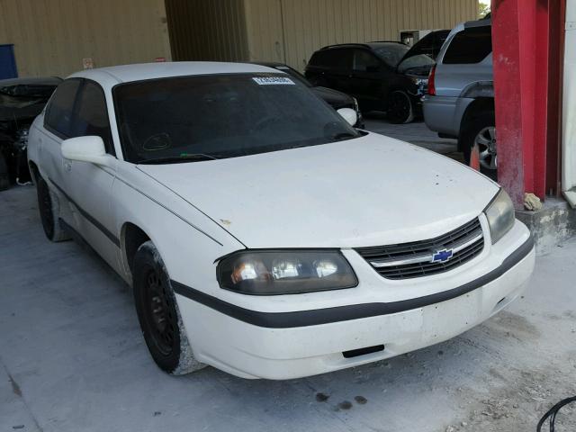 2G1WF52E329184205 - 2002 CHEVROLET IMPALA WHITE photo 1