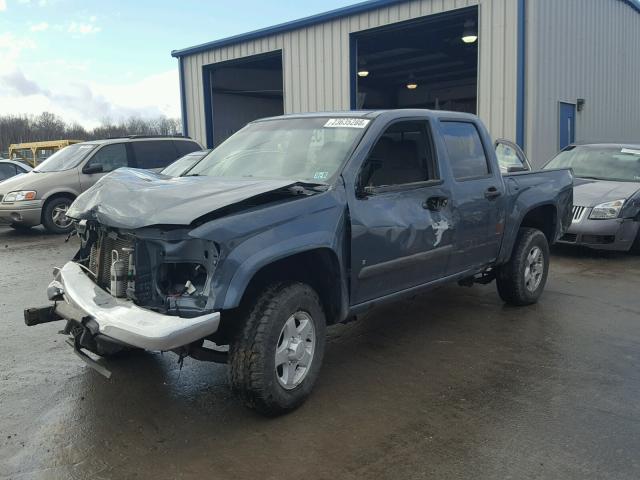 1GTDT136768126543 - 2006 GMC CANYON BLUE photo 2