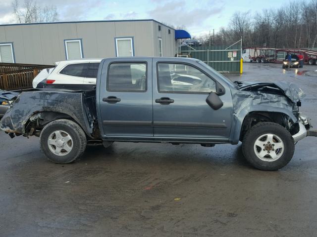 1GTDT136768126543 - 2006 GMC CANYON BLUE photo 9