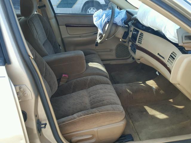 2G1WF55E7Y9294825 - 2000 CHEVROLET IMPALA 金色 照片 5