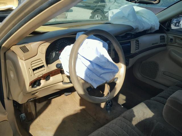 2G1WF55E7Y9294825 - 2000 CHEVROLET IMPALA 金色 照片 9