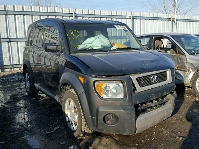 5J6YH18216L800010 - 2006 HONDA ELEMENT BLACK photo 1