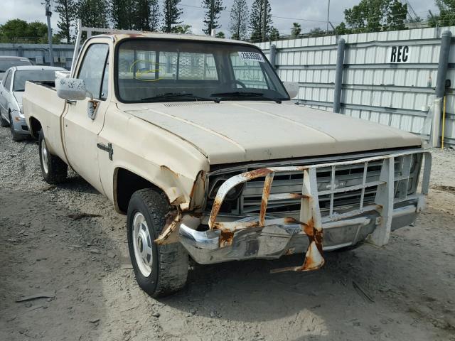 1GCGC24M2GF416508 - 1986 CHEVROLET C20 YELLOW photo 1